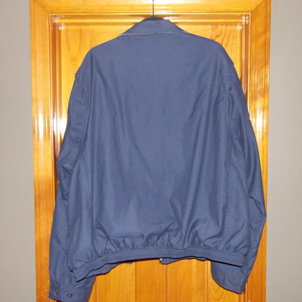 Polo Ralph Lauren Jacket Mens XXL Blue Harrington Plaid Lined Vintage - Picture 12 of 14